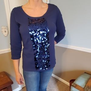 3/4 length sleeve blouse